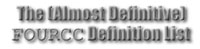 The Almost Definitive FOURCC Definition List