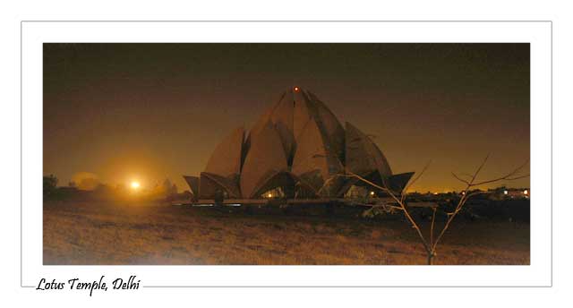 The Lotus Temple, Delhi, India