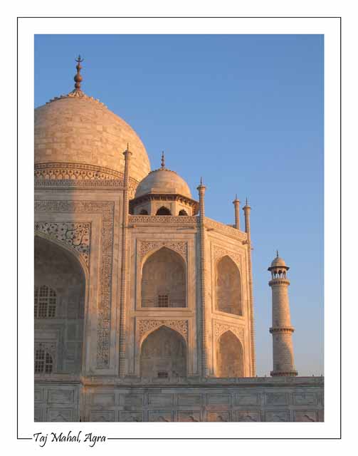 Taj Mahal in early morning sunlight, Agra, India