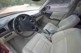 Subaru Forester S - Interior View